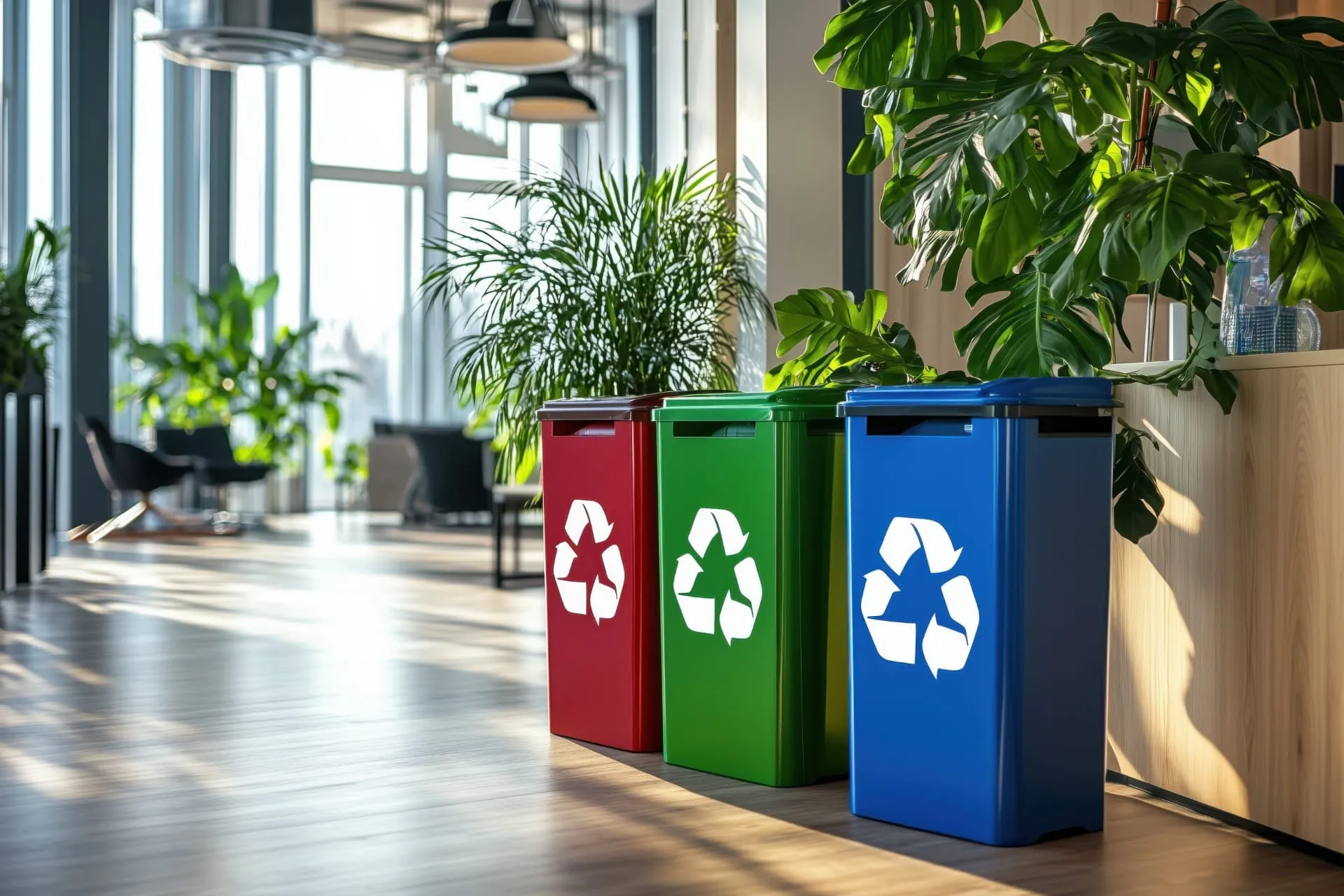 Implementation of Recycle Bins Across All 4 Levels in the Management Office
